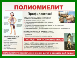 Памятка для родителей по полиомиелиту Памятка для родителей по полиомиелиту.